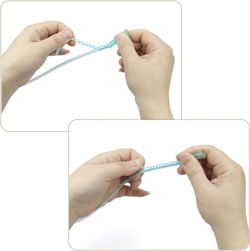 Vakerga 10 Pack Oxygen Tube Support Crimp Straightener Oxygen Tubing Accessories for Oxygen Hose Keep Oxygen Hose from Kinking - Image 3